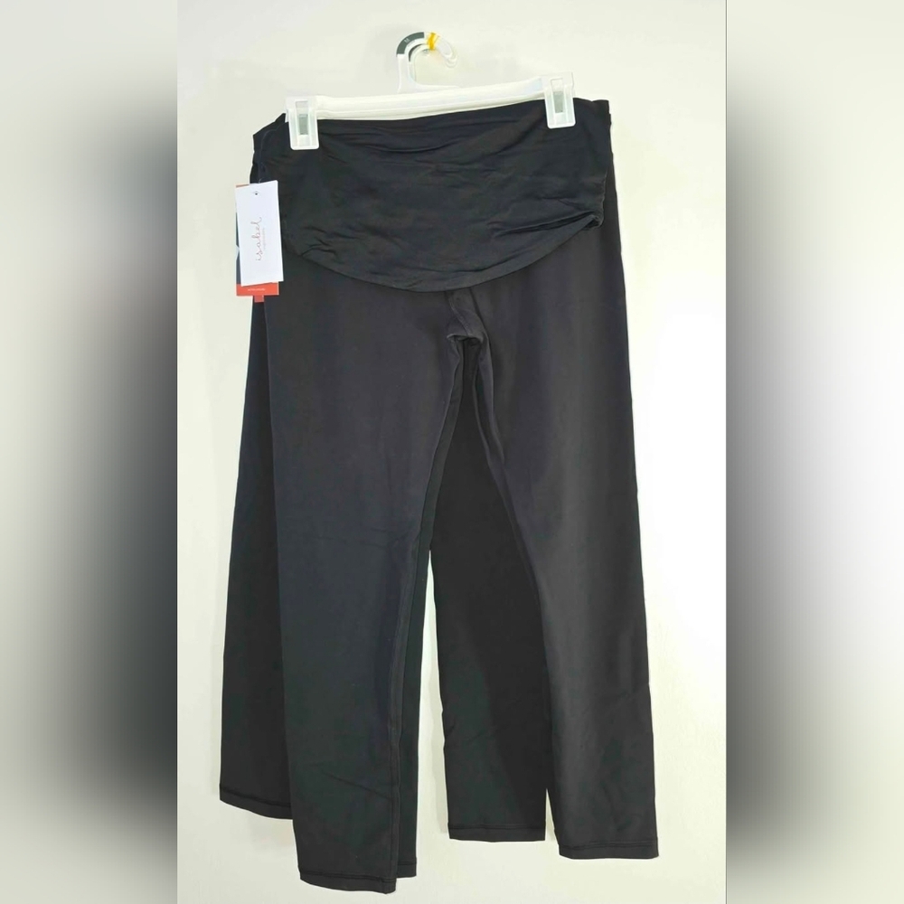 Isabel Maternity Black Leggings Size Med NWT